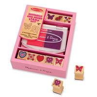 Melissa & Doug Butterfly and Heart Stamp Set