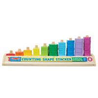 melissa amp doug counting shape stacker