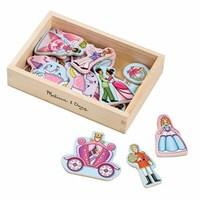 melissa ampamp doug 20 wooden princess magnets