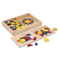 melissa amp doug pattern blocks and boards