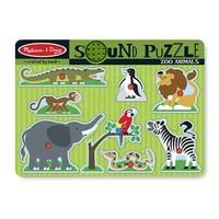 Melissa &amp; Doug Sound Puzzle - Zoo Animals