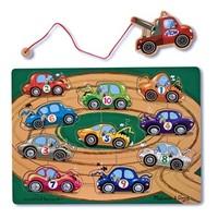 Melissa &amp; Doug Tow Truck Magnetic Puzzle Game