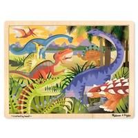 melissa ampamp doug dinosaurs wooden jigsaw puzzle 24 pieces