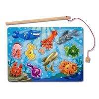 Melissa &amp; Doug Fishing Magnetic Puzzle Game