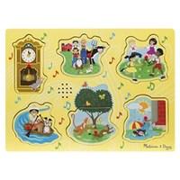 melissa ampamp doug sound puzzle sing along nursery rhymes blue
