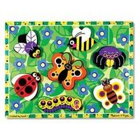 Melissa &amp; Doug Wooden Chunky Puzzle - Insects