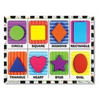 melissa ampamp doug wooden chunky puzzle shapes