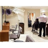 mens haircut and blow dry