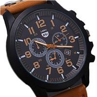 Men\'s Luxury Watches Liandu Brand Fashion Sports Watches Quartz Watch Casual Military Waterproof Leather Watch Wrist Watch Cool Watch Unique Watch