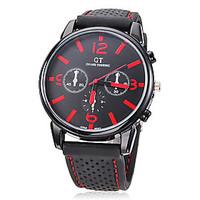 Men\'s Watch Dress Watch Casual Watch Silicone Strap Wrist Watch Cool Watch Unique Watch Fashion Watch