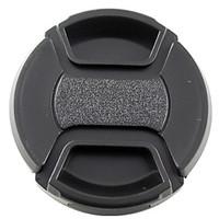 MENGS 55mm Snap-On Lens Cap Cover With String / Leash For Nikon Canon And Sony