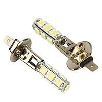 Merdia 2 Pcs H1 White 13 5050 SMD LED Foglight Head Light Bulb Lamp-LEDD001B13H1S2