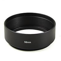 MENGS 58mm Aluminum Standard Lens Hood For Canon Nikon Sony Olympus Etc All Kinds of Digital Camera And DSLR.