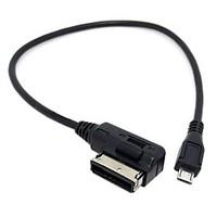 Media In AMI MDI Micro USB Charge Adapter Cable For Car VW AUDI 2014 A4 A6 Q5 Q7 Mobile Phone Tablet Free Shipping
