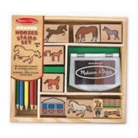 melissa doug horses stamp set