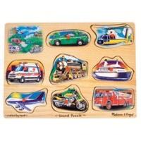 Melissa & Doug Vehicles Sound Puzzle