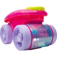 MEGA BLOKS Block Scooping Wagon  Pink