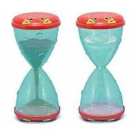 melissa doug clicker crab hourglass sifter and funnel