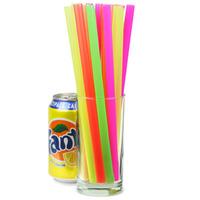 Mega Jumbo Neon Straws 9inch (Case of 8000)