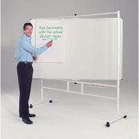 metroplan writeangle revolving whiteboards laminate 1200x1500mm 