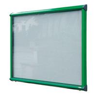 Metroplan Shield® Exterior Showcases 575x712mm - 4xA4 Coloured Frame