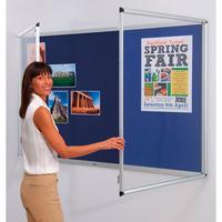 metroplan resist a flame tamperproof noticeboards 900x600mm