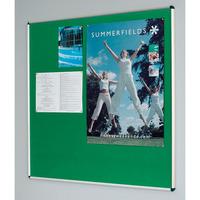 Metroplan Shield® Deluxe Noticeboards 1200x2400mm Aluminium Frame