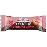 meridian peanut bar 18 x 40g energy recovery food