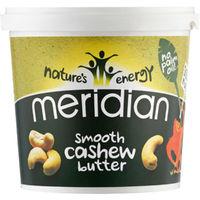 Meridian Smooth Cashew Butter (1000g Tub) Energy & Recovery Food