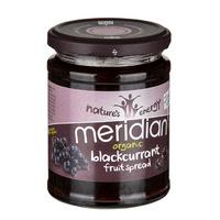 Meridian Organic Blackcurrant Fruit Spread 284g - 284 g, Black