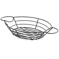 meranda oval serving basket with ramekin holders case of 6
