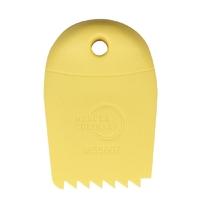 mercer culinary saw tooth silicone plating wedge