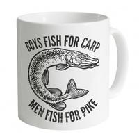 Men Fish For Pike Mug