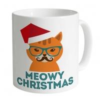 meowy christmas mug