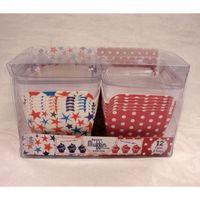 medium square muffin cupcake cases with lid pack of 12