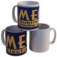 Mega Electronics 71-1010-L Blank 10oz Ceramic Durham Mugs - 36 pack