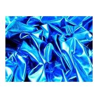 metallic lycra stretch dress fabric turquoise