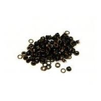 Metal Eyelets & Washers 4mm Antique