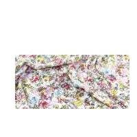 messy floral cotton lawn dress fabric multicoloured