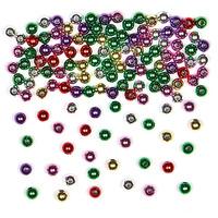 Metallic Spacer Beads (Per 3 packs)