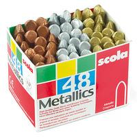 Metallic Crayons - Box of 48 (Box of 48)