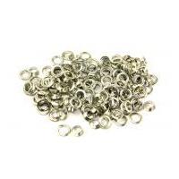 Metal Eyelets & Washers 8mm Silver