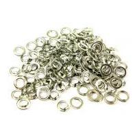 Metal Eyelets & Washers 14mm Silver