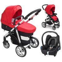 mee go pramette maxi cosi 2in1 travel system red new