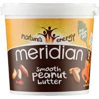 meridian peanut butter smooth 1 kg