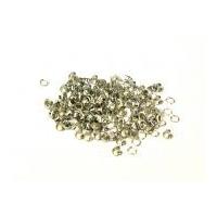 Metal Eyelets & Washers 4mm Silver