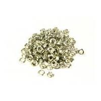 Metal Eyelets & Washers 5mm Silver