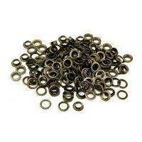 Metal Eyelets & Washers 11mm Antique