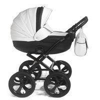Mee-Go Milano Classic Black Chassis Travel System with Car Seat-Mono