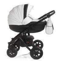 Mee-Go Milano Sport Black Chassis Travel System with Car Seat-Mono